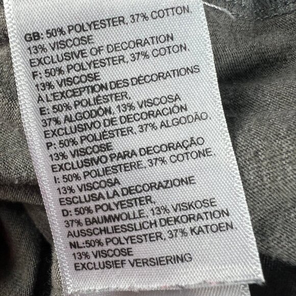 The North Face Shirt Adult Fits Like A Small Dark Grey Short Sleeve Tee Tag M - Picture 10 of 11